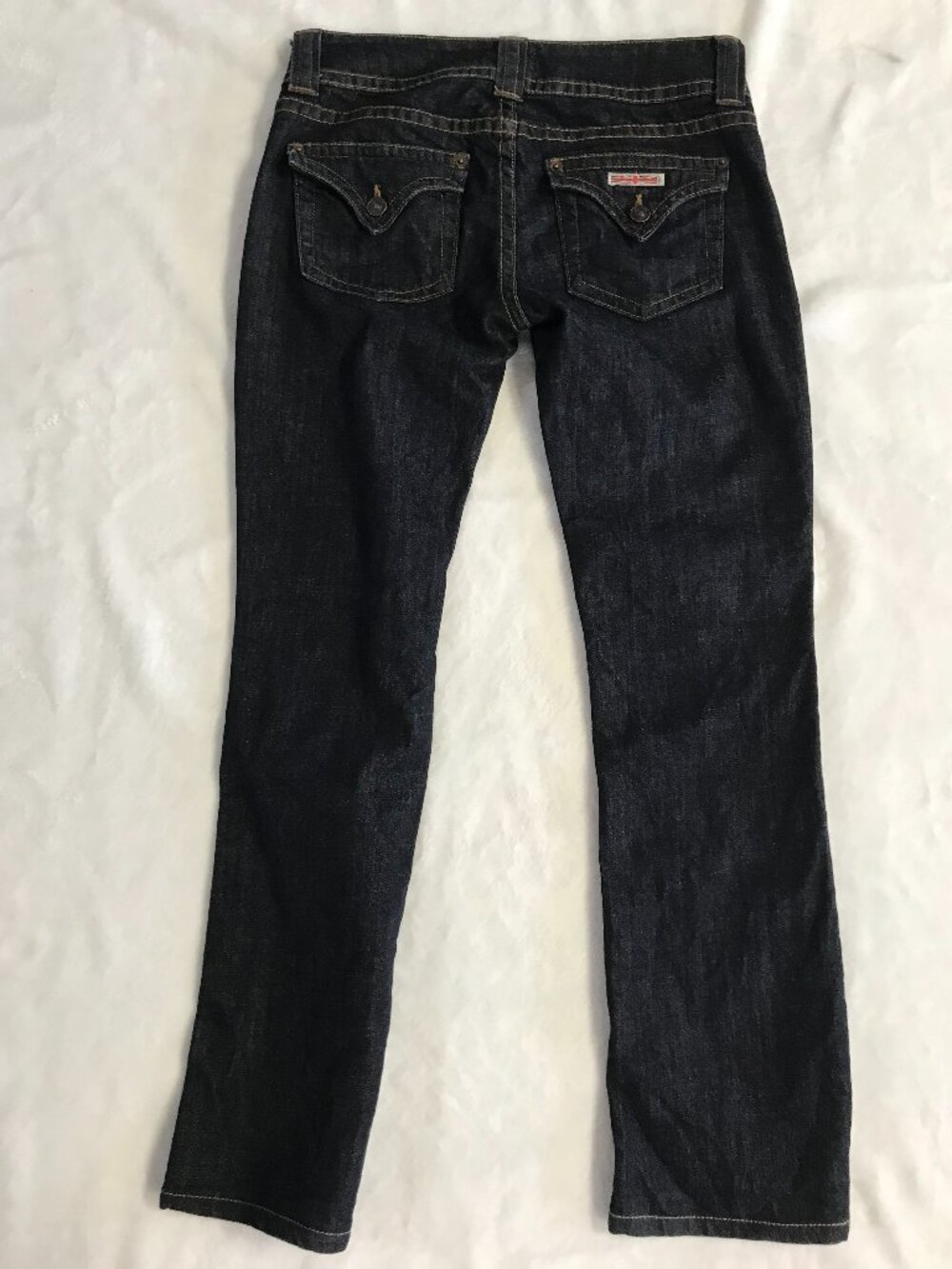 Hudson Jeans Petite Bootcut Dark Wash Stretch Denim Mid Rise 27 - Picture 4 of 12